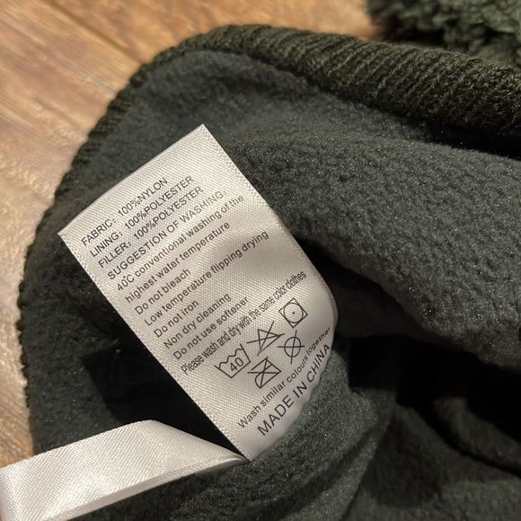 Moon Kitty Dinosaur Earflap Baby Beanie Fleece Lining Winter hat - Picture 9 of 9